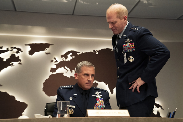 Photo Flash: See Steve Carell, Lisa Kudrow, & More in a First Look at SPACE FORCE 