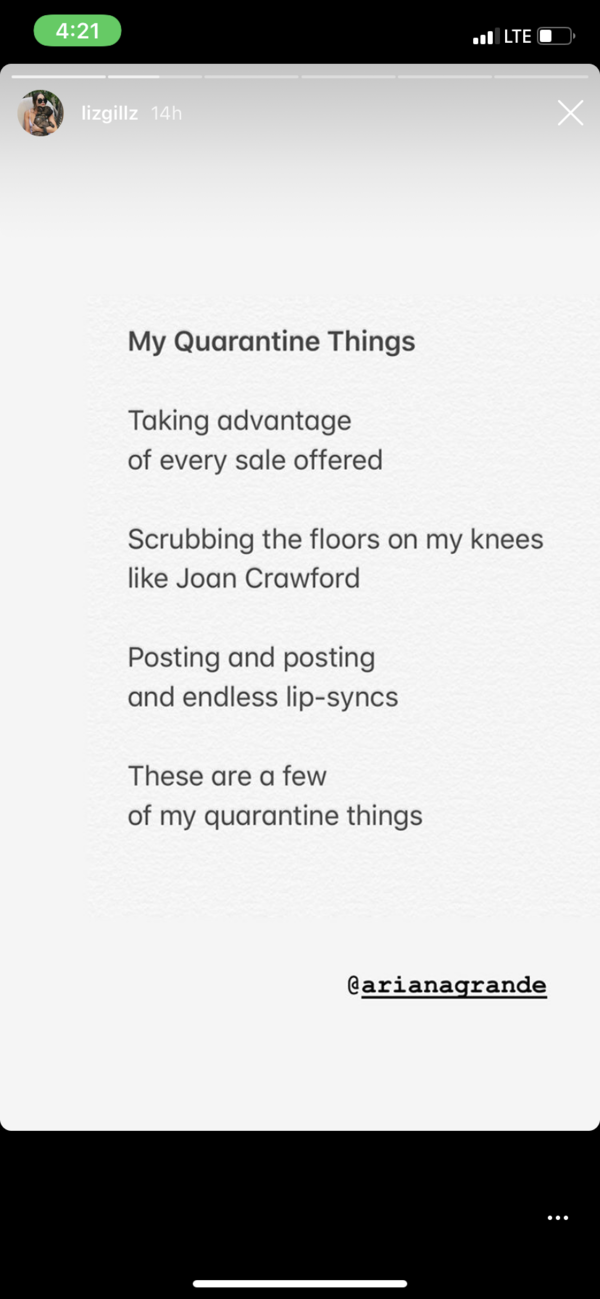 Ariana Grande Launches #QuarantineThings Parody Challenge Image
