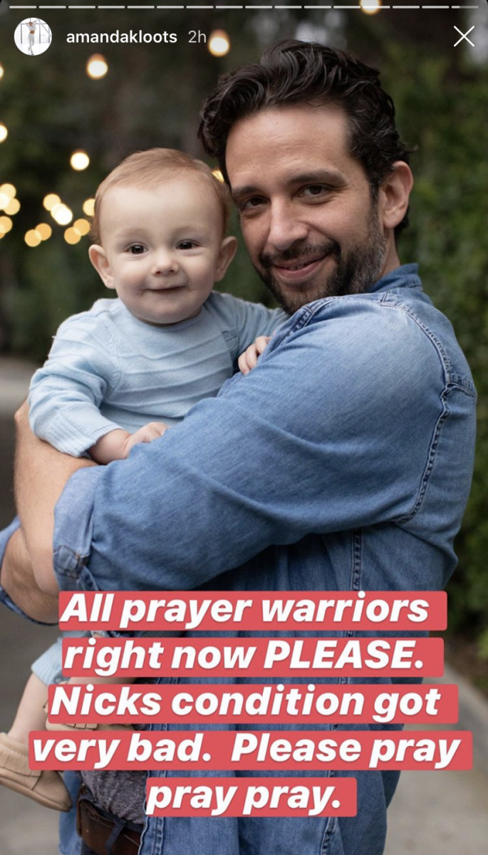 Nick Cordero's Wife Asks For Prayers as His Condition Gets 'Very Bad' Image