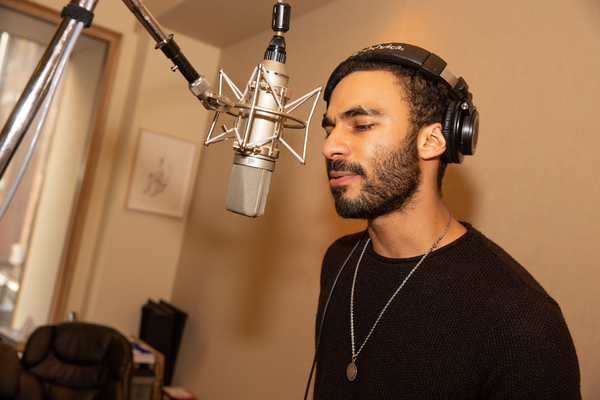 Photo Flash: Inside the Recording Studio with the Cast of GIRL FROM THE NORTH COUNTRY Image