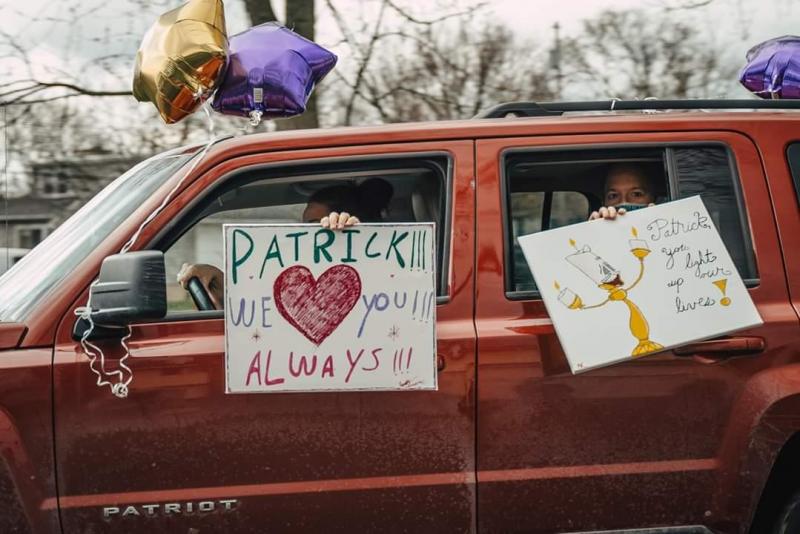 Feature: CNY Theater Community Brings Love and Support to Local Actor in Patrick's Positivity Parade  Image