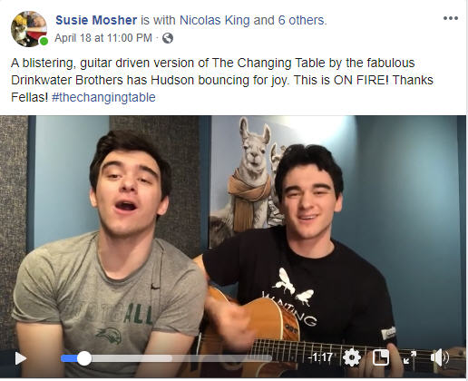 Feature: Hudson Mosher Royaltey Gives Birth To Online Musical Movement With THE CHANGING TABLE Image