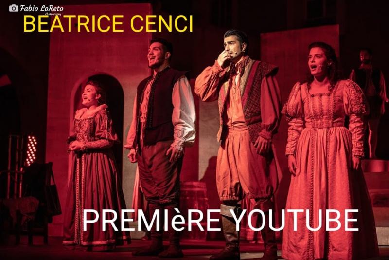 Feature: BEATRICE CENCI OPERA MUSICAL in streaming su You Tube Image
