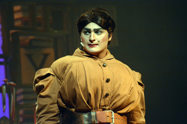 Best Leading Actor: Eric Jensen from Friendswood High School as “Miss Trunchbull” Photo