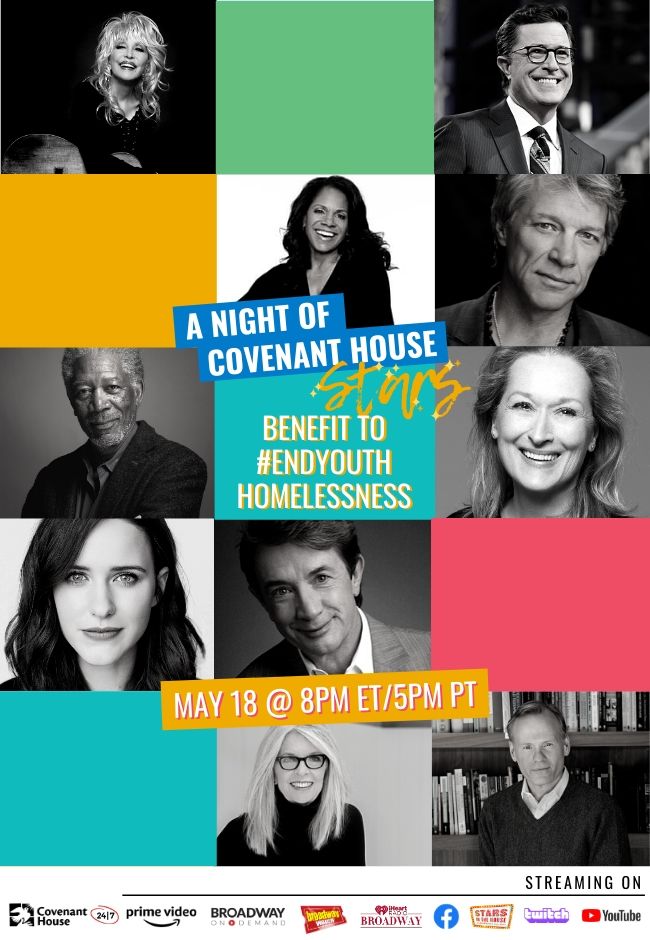 VIDEO: Watch Audra McDonald, Meryl Streep, Dolly Parton & More Come Together for A Night of Covenant House Stars Image