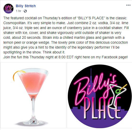 Review: Park It At Billy's Place For A Swelegant (And Rather Personal) Time Image