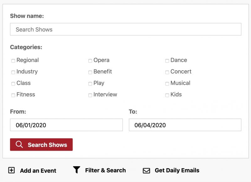 BroadwayWorld Launches Most Comprehensive Streaming Calendar! Image