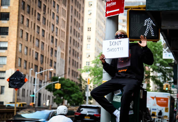 Photo Flash: New Yorkers Take To The Streets For Black Lives Matter Protests Image