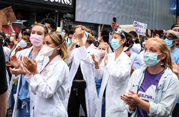 Photo Flash: New Yorkers Take To The Streets For Black Lives Matter Protests Image