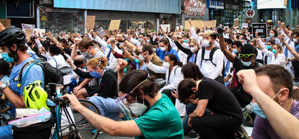 Photo Flash: New Yorkers Take To The Streets For Black Lives Matter Protests Image