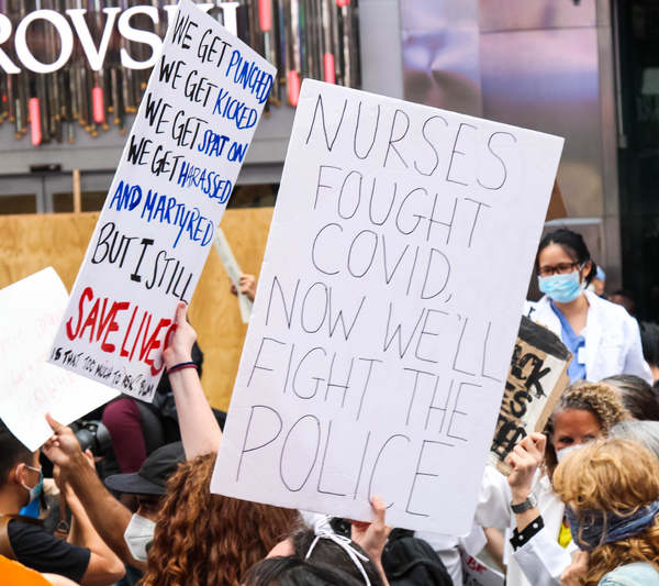 Photo Flash: New Yorkers Take To The Streets For Black Lives Matter Protests Image