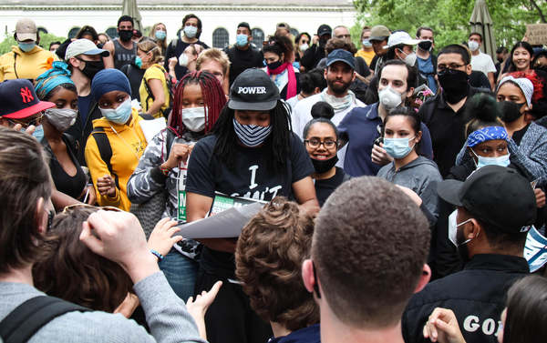 Photo Flash: New Yorkers Take To The Streets For Black Lives Matter Protests Image