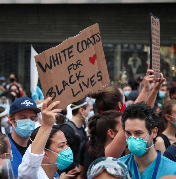 Photo Flash: New Yorkers Take To The Streets For Black Lives Matter Protests Image
