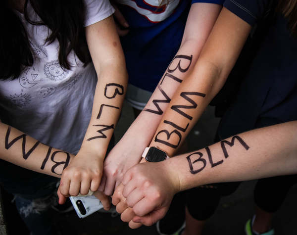 Photo Flash: New Yorkers Take To The Streets For Black Lives Matter Protests Image