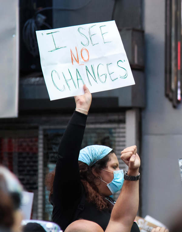Photo Flash: New Yorkers Take To The Streets For Black Lives Matter Protests Image