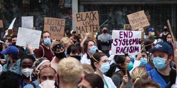 Photo Flash: New Yorkers Take To The Streets For Black Lives Matter Protests Image