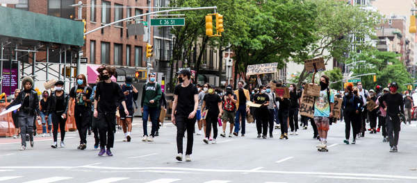 Photo Flash: New Yorkers Take To The Streets For Black Lives Matter Protests Image