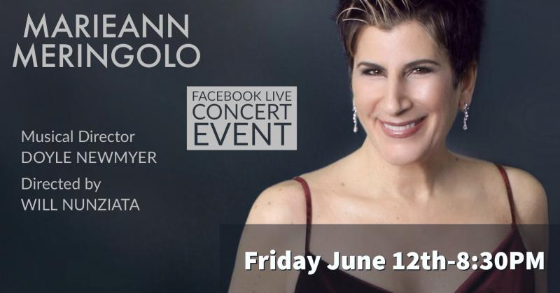 BWW Previews: Marieann Meringolo Goes Online On June 12th at 8:30 Via Facebook 
