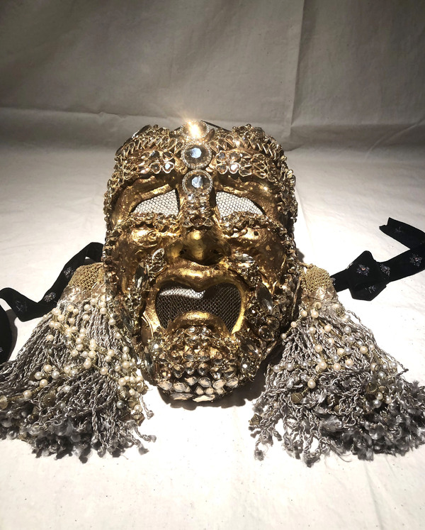 Tragedy MasquerAID Mask by Gregory Gale Photo