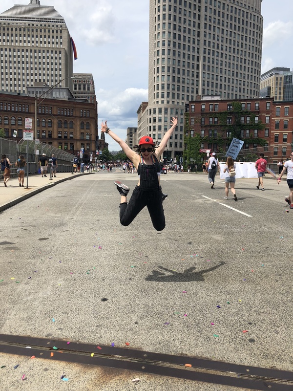 Behind the Rainbow Flag: Lauren Patten Shares the Story of Her First Pride Parade as an Openly Queer Person Image