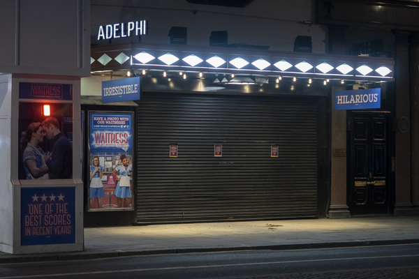 Photo Flash: A Look at the Dark Theatres of the West End, in Support of Scene/Change Image