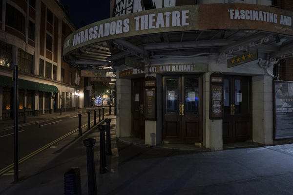 Photo Flash: A Look at the Dark Theatres of the West End, in Support of Scene/Change Image