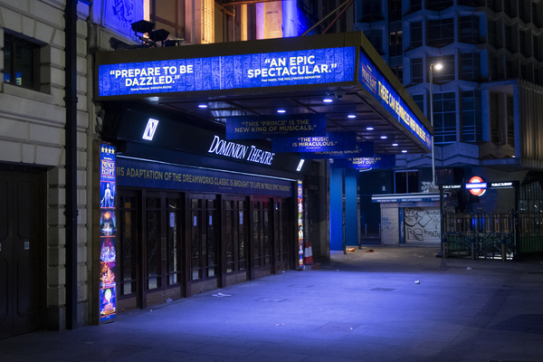 Photo Flash: A Look at the Dark Theatres of the West End, in Support of Scene/Change Image
