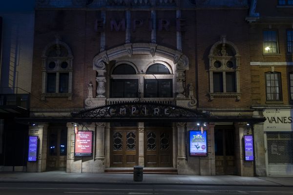 Photo Flash: A Look at the Dark Theatres of the West End, in Support of Scene/Change 