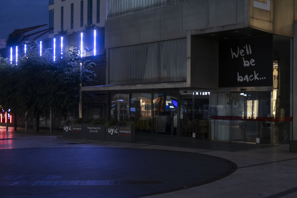 Photo Flash: A Look at the Dark Theatres of the West End, in Support of Scene/Change Image