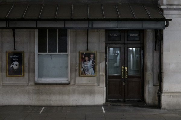 Photo Flash: A Look at the Dark Theatres of the West End, in Support of Scene/Change Image