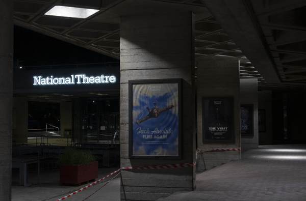 Photo Flash: A Look at the Dark Theatres of the West End, in Support of Scene/Change Image