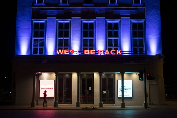 Photo Flash: A Look at the Dark Theatres of the West End, in Support of Scene/Change 