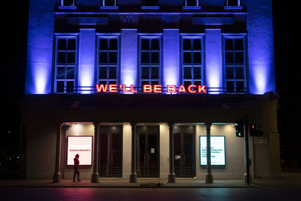 Photo Flash: A Look at the Dark Theatres of the West End, in Support of Scene/Change Image