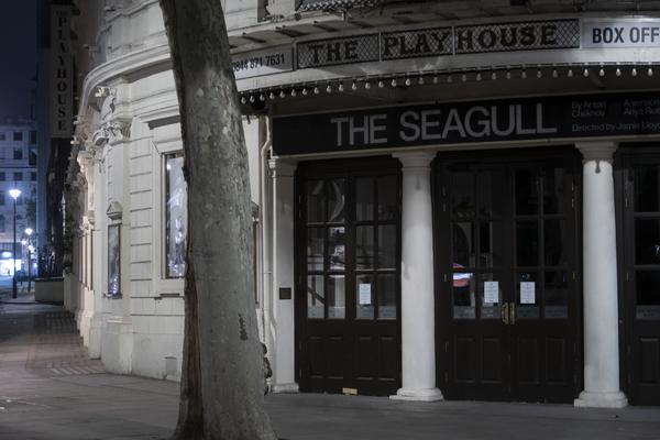 Photo Flash: A Look at the Dark Theatres of the West End, in Support of Scene/Change 