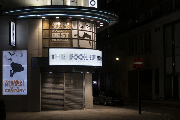 Photo Flash: A Look at the Dark Theatres of the West End, in Support of Scene/Change 