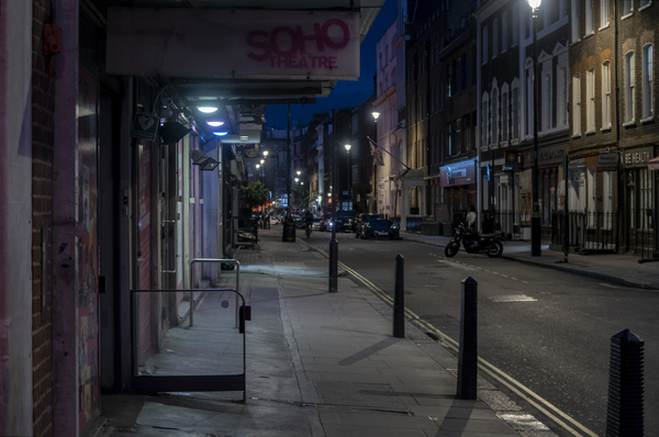 Photo Flash: A Look at the Dark Theatres of the West End, in Support of Scene/Change Image