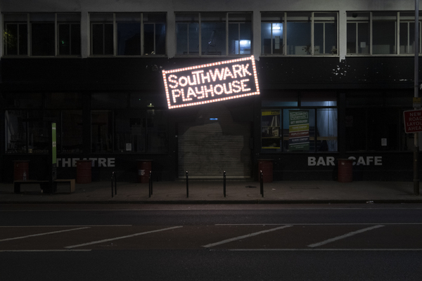 Photo Flash: A Look at the Dark Theatres of the West End, in Support of Scene/Change 