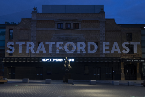 Photo Flash: A Look at the Dark Theatres of the West End, in Support of Scene/Change 