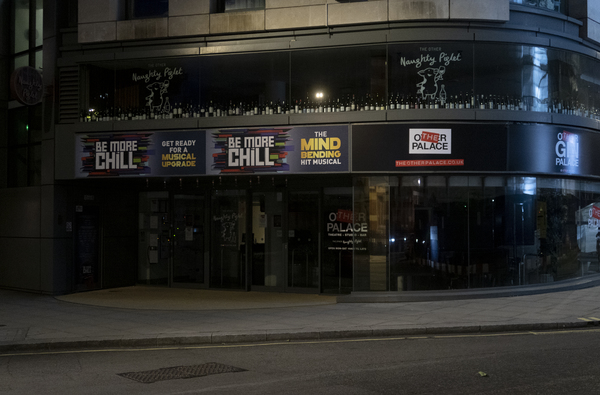Photo Flash: A Look at the Dark Theatres of the West End, in Support of Scene/Change Image