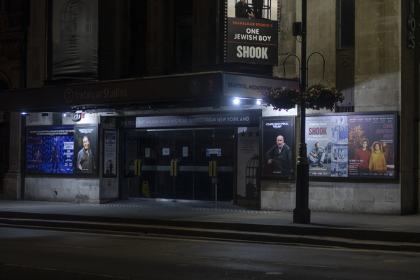 Photo Flash: A Look at the Dark Theatres of the West End, in Support of Scene/Change 