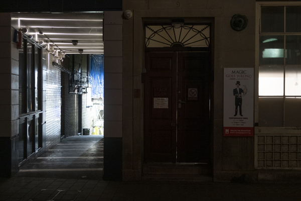 Photo Flash: A Look at the Dark Theatres of the West End, in Support of Scene/Change Image