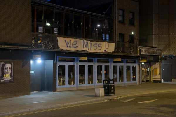 Photo Flash: A Look at the Dark Theatres of the West End, in Support of Scene/Change 