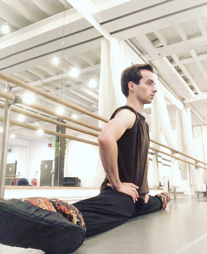Interview: Sander Blommaert On His 100th Instagram Ballet Class Image