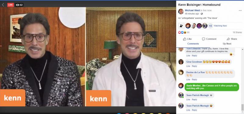 Review: Kenn Boisinger Homebound Has Live Streaming Viewers Doubled Over 