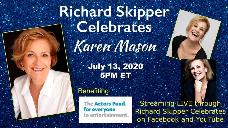BWW Previews: Richard Skipper Sits Down With Karen Mason for July 13th Episode of RICHARD SKIPPER CELEBRATES Image