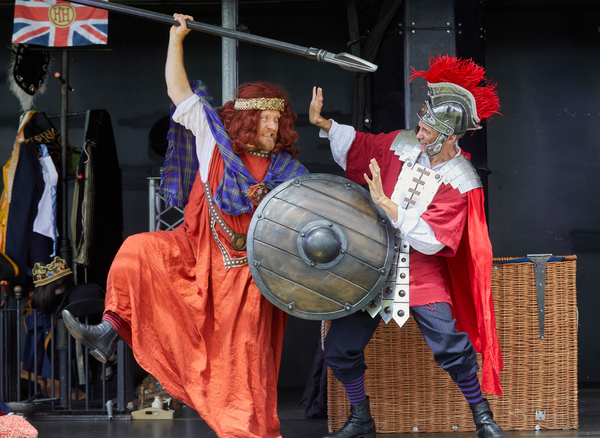 Photo Flash: HORRIBLE HISTORIES: BARMY BRITAIN Opens at Henley's Car Park Party Image