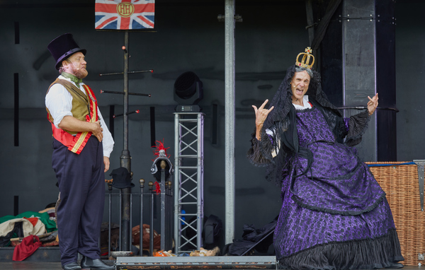 Photo Flash: HORRIBLE HISTORIES: BARMY BRITAIN Opens at Henley's Car Park Party Image