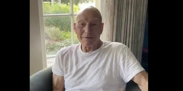 VIDEO: Sir Patrick Stewart Celebrates His 80th Birthday With Shakespeare's Sonnet 80 Photo