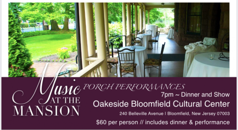 Feature: Cabaret and Broadway Performers Appear In Bloomfield Outdoor Dinner & Concert Series 