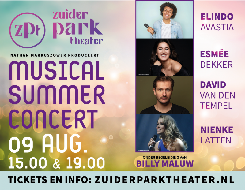 Feature: MUSICAL SUMMER CONCERT at ZUIDERPARKTHEATER DEN HAAG Image